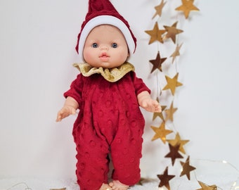 Santa outfit doll 34cm