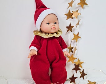 Santa outfit doll 34cm