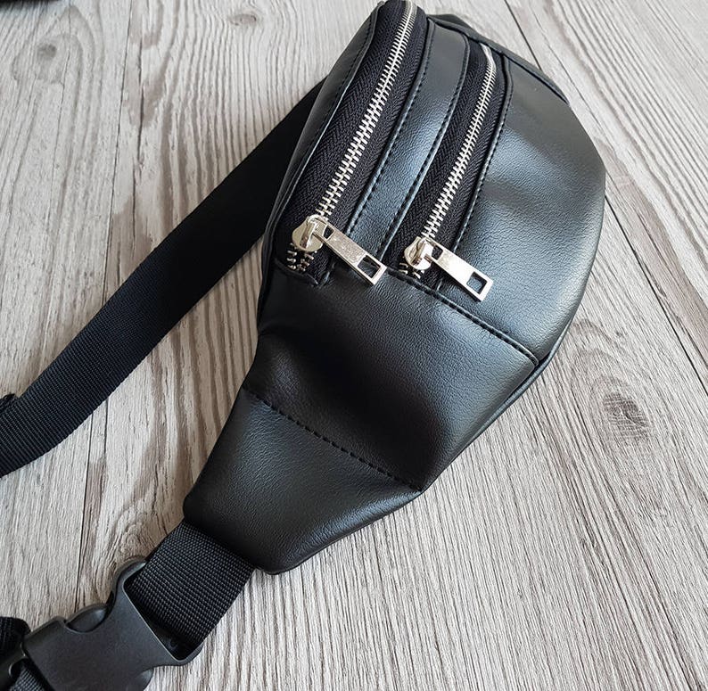 Vegan Leather Fanny Pack Hip Bag Bum Bag Festival Bag Etsy