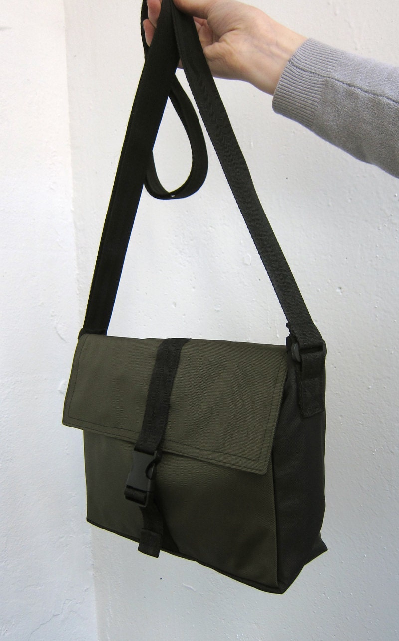 Khaki crossbody bag Small messenger bag Khaki cross body bag Etsy