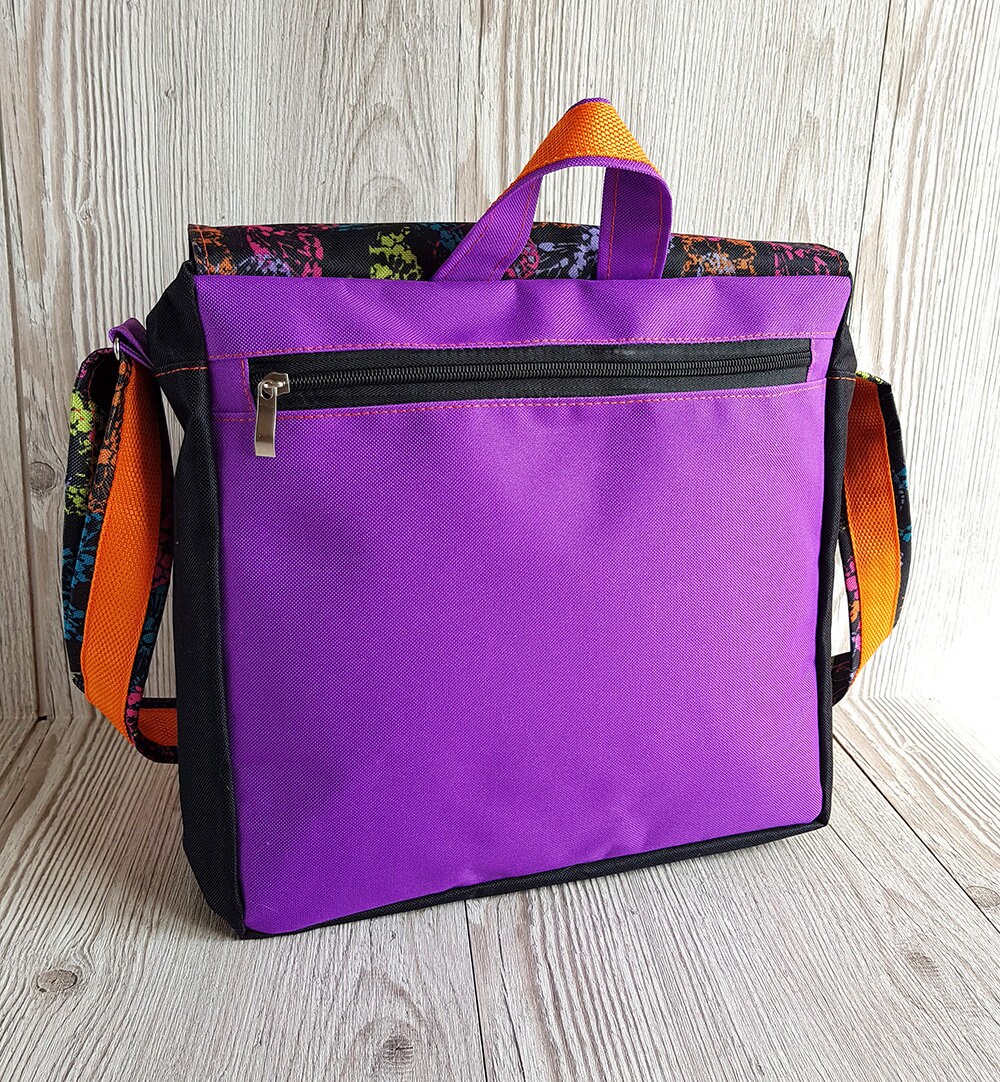 Colorful Messenger Bag Women Laptop Bag Satchel Cross Body Bag Etsy