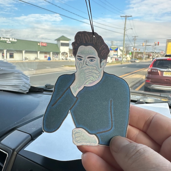 Stinky Face Car Air Freshener VIRAL on TikTok Planet Friendly Edward Vampire Saga Cullen