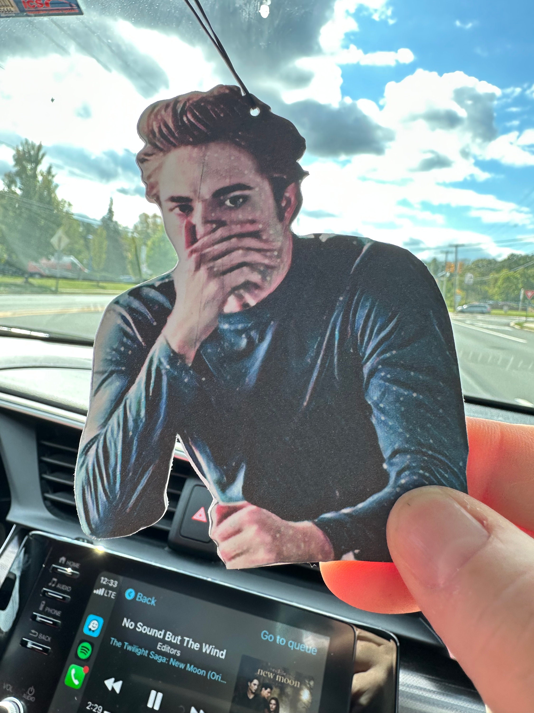 Edward Cullen Twilight Inspired Car Air Freshener Stinky Face - Etsy