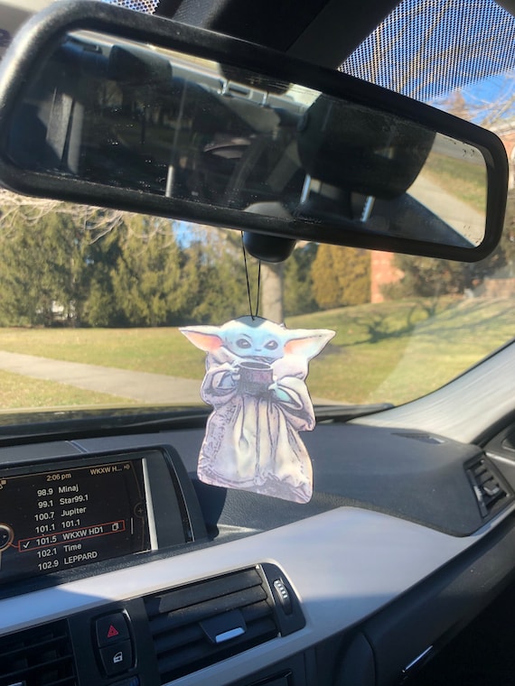 Baby Yoda Inspired Car Air Freshener 