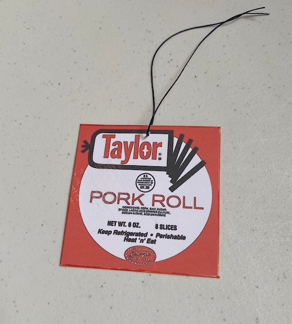 Taylor Ham Pork Roll inspirierte Auto Lufterfrischer - .de