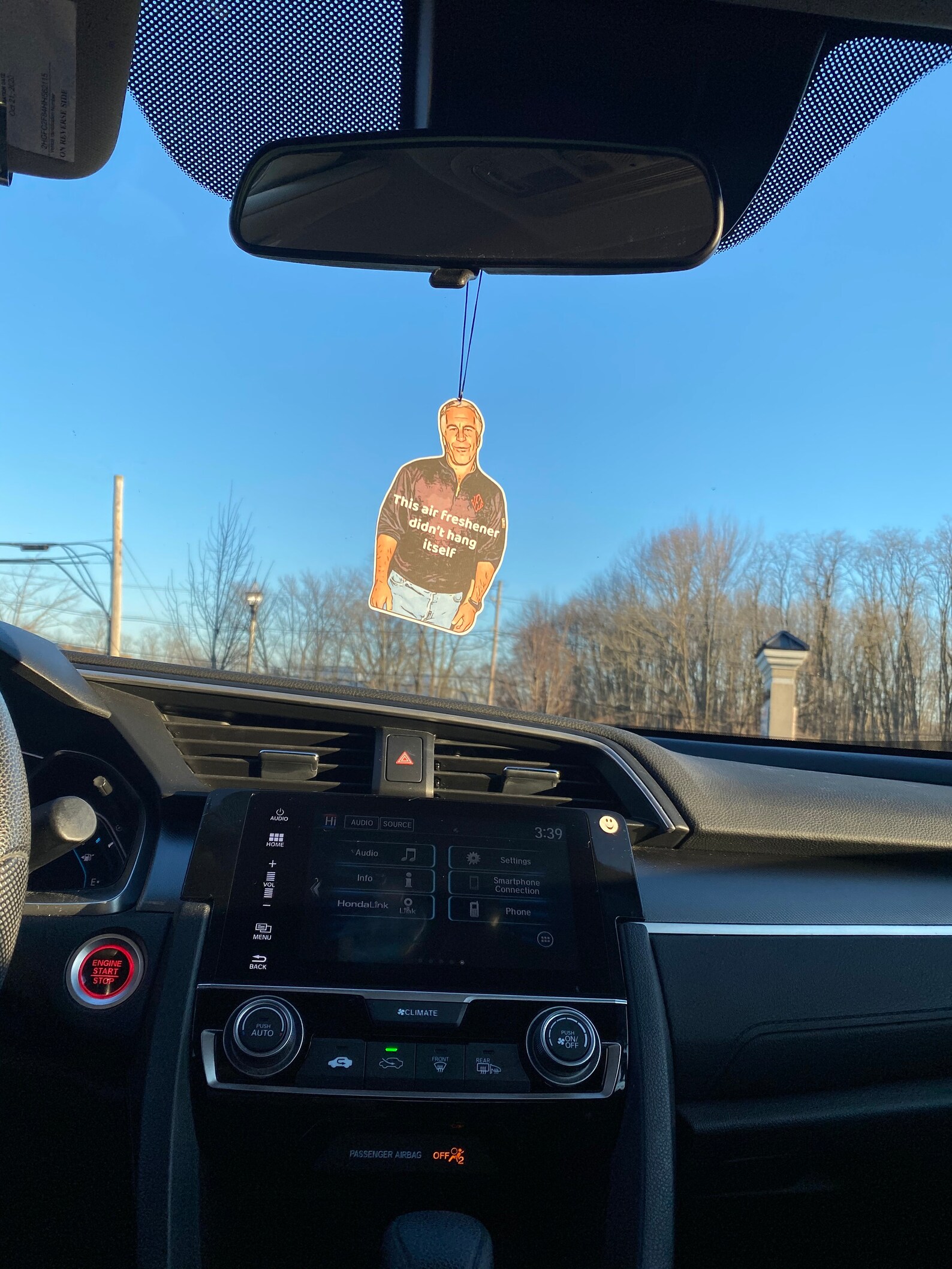 Jeffrey Epstein Car Air Freshener Etsy