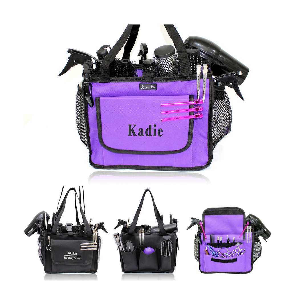 Personalised Hairdressing Session Bag Customized Mobile Hairdressers