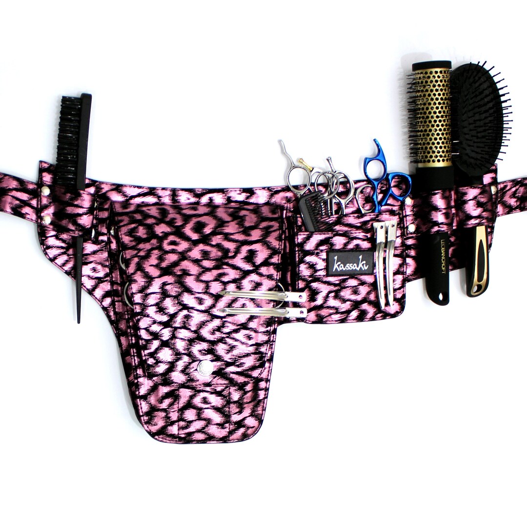 Hairdressing Tool Belt Shear Waist Pouch Hairdressers Scissors Belt Bag