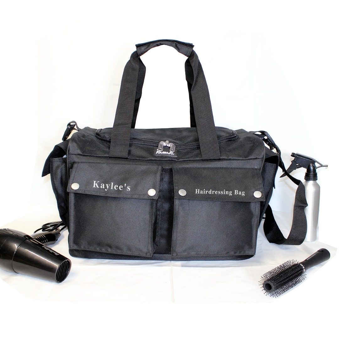 Personalised Extra Large Soft Hairdressing Barber Bag Embroidered