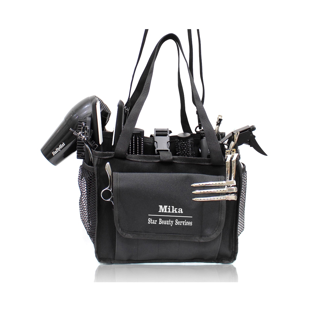 Personalised Hairdressing Session Bag Customized Mobile Hairdressers