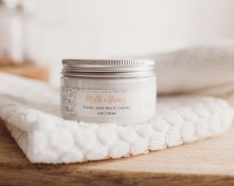 Goat Milk Lotion, MILK + HONEY, Hand & Body Lotion, Dry Skin Lotion, Spa Gift