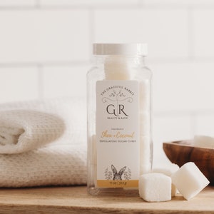 Sucre naturel exfoliant au karité et à la noix de coco