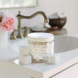 Shea Coconut Exfoliating Body Sugar Cubes