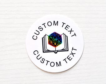 Custom RPG Group Sticker - Library RPG Decal