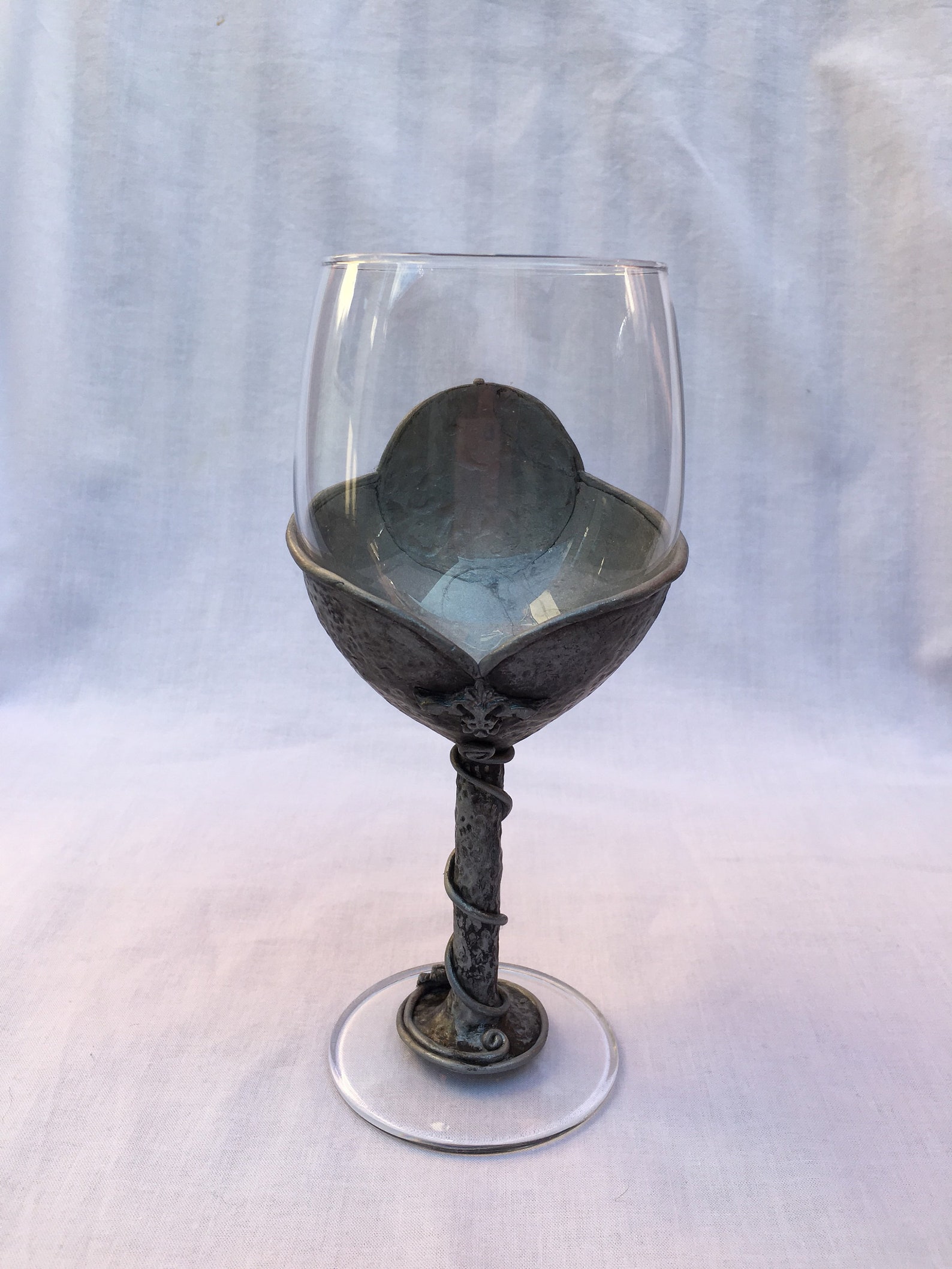 Medieval Wine Glass Old Silver antique Wine Glass vintage Etsy
