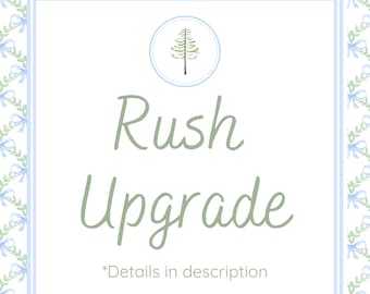 Rush Upgrade - Please Read Description for Details