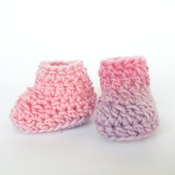 warm baby booties