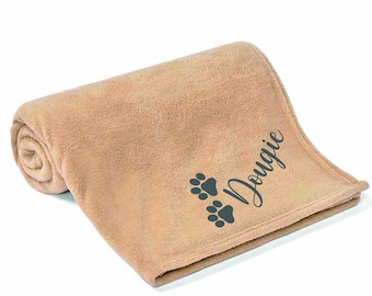 Personalisierte Haustierdecke, Hundedecke, personalisierte Hundedecke, gestickte Decke, klobige Decke