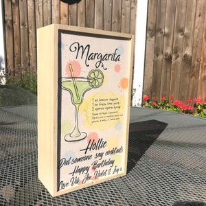 Personalisierte Cocktail-Geschenk-Box, Cocktail-Geschenk, Hochzeits-Cocktail-Geschenk, 21