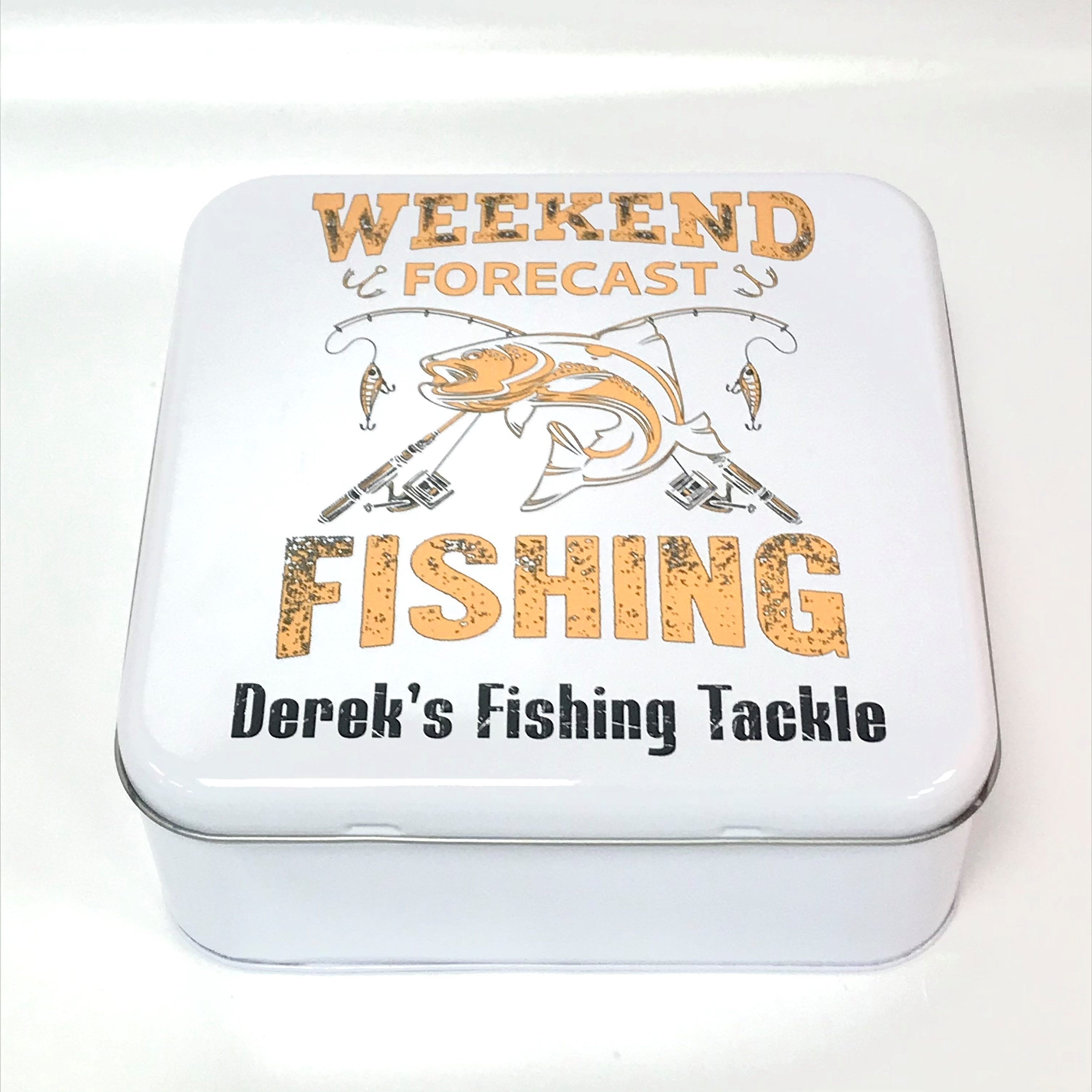Personalised Fishing Tackle Tin Fishing Accessories Fishing Storage Bait  Box Birthday / Father's Day Gift for Dad, Grandad, Uncle -  Canada