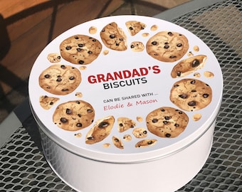 Personalisierte Keksdose, kundenspezifische Keks-Lederdose, Backgeschenk