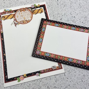 Mary Engelbreit Briefpapier Set Folio Do Unto Others 10 Sheets Enveloppen Vriendelijkheid