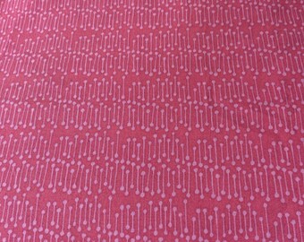 Pink Fabric Material Emma Jean Jansen For Ella Blue Terra Australis 3 Yd 108 long 42 Wide