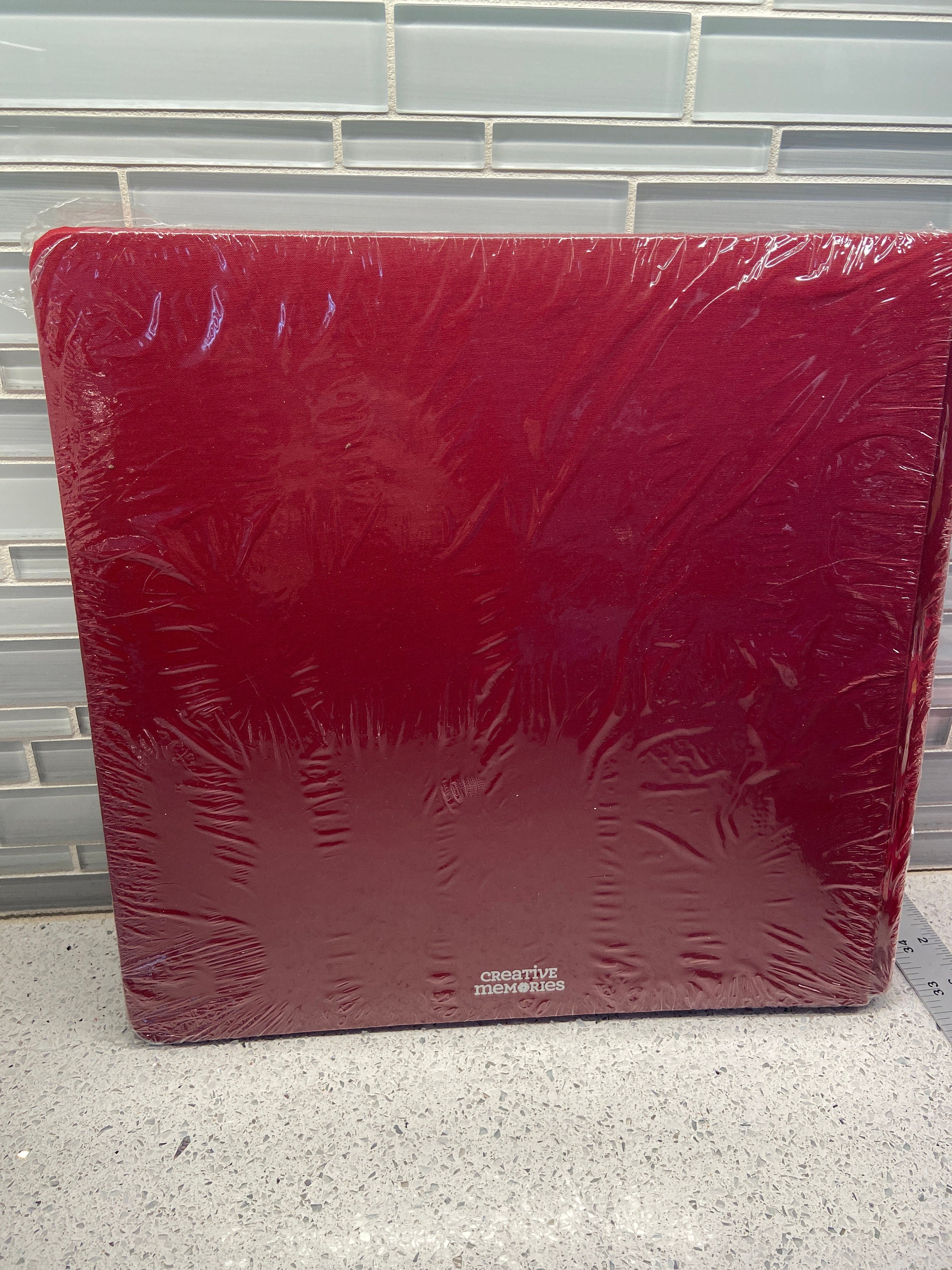 creative memories 12x12 flex hinge red album coverset 2010