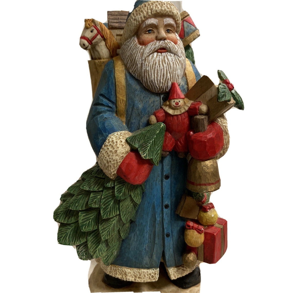 Kurt Adler Santas World Musical Carved 11 Have Yourself Merry Etsy Kurt adler santas world musical carved 11 have yourself merry etsy