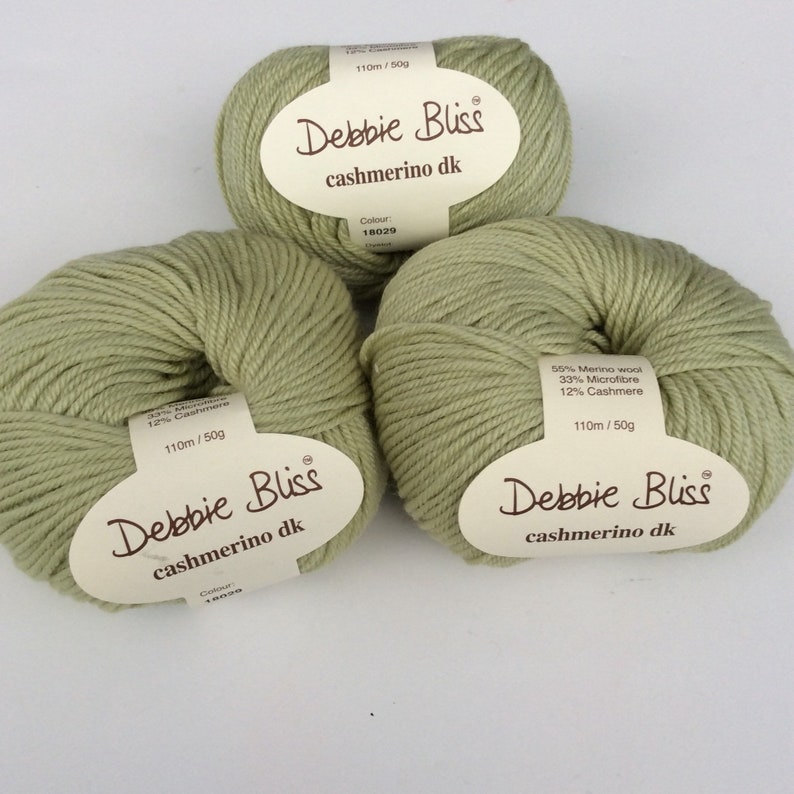 Debbie Bliss Baby Cashmerino Color Chart