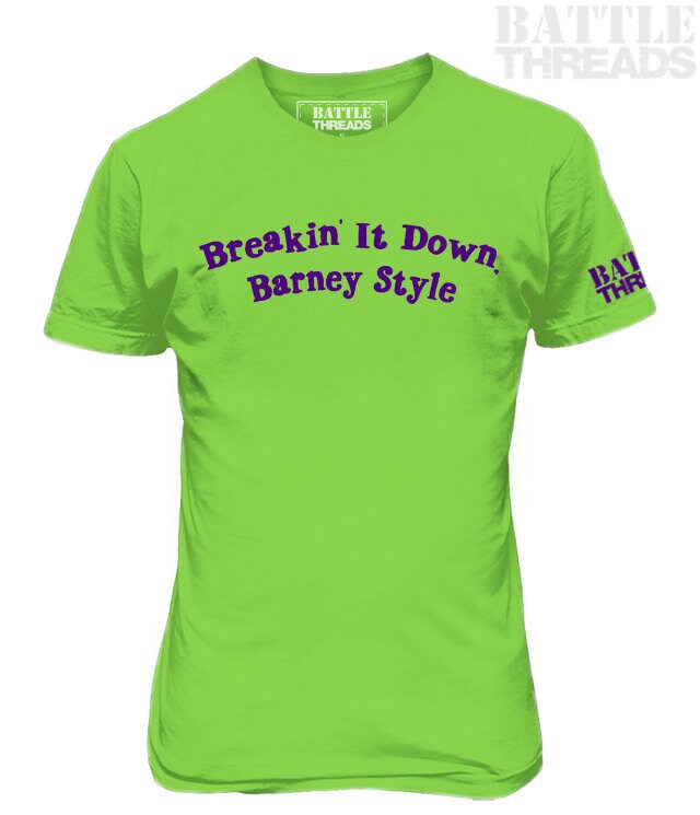 Breakin It Down Barney Style Men S Unisex T Shirt Etsy