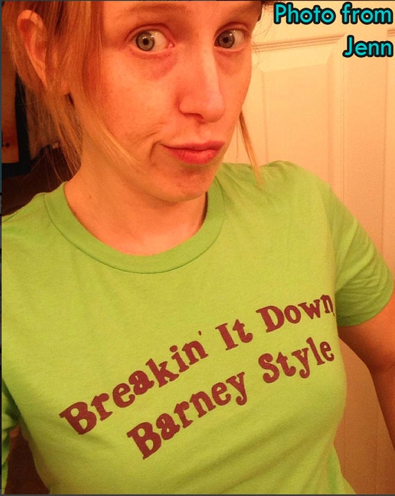 Breakin It Down Barney Style Men S Unisex T Shirt Etsy