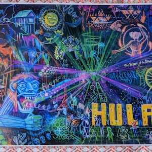 HulaVibes ~ 11&quot; by 14&quot; art print - LE of 30
