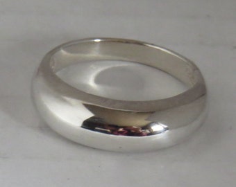 Sterling silver band for wedding ring/casual ring/promise ring