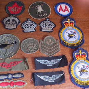 16 armed forces uniform patches