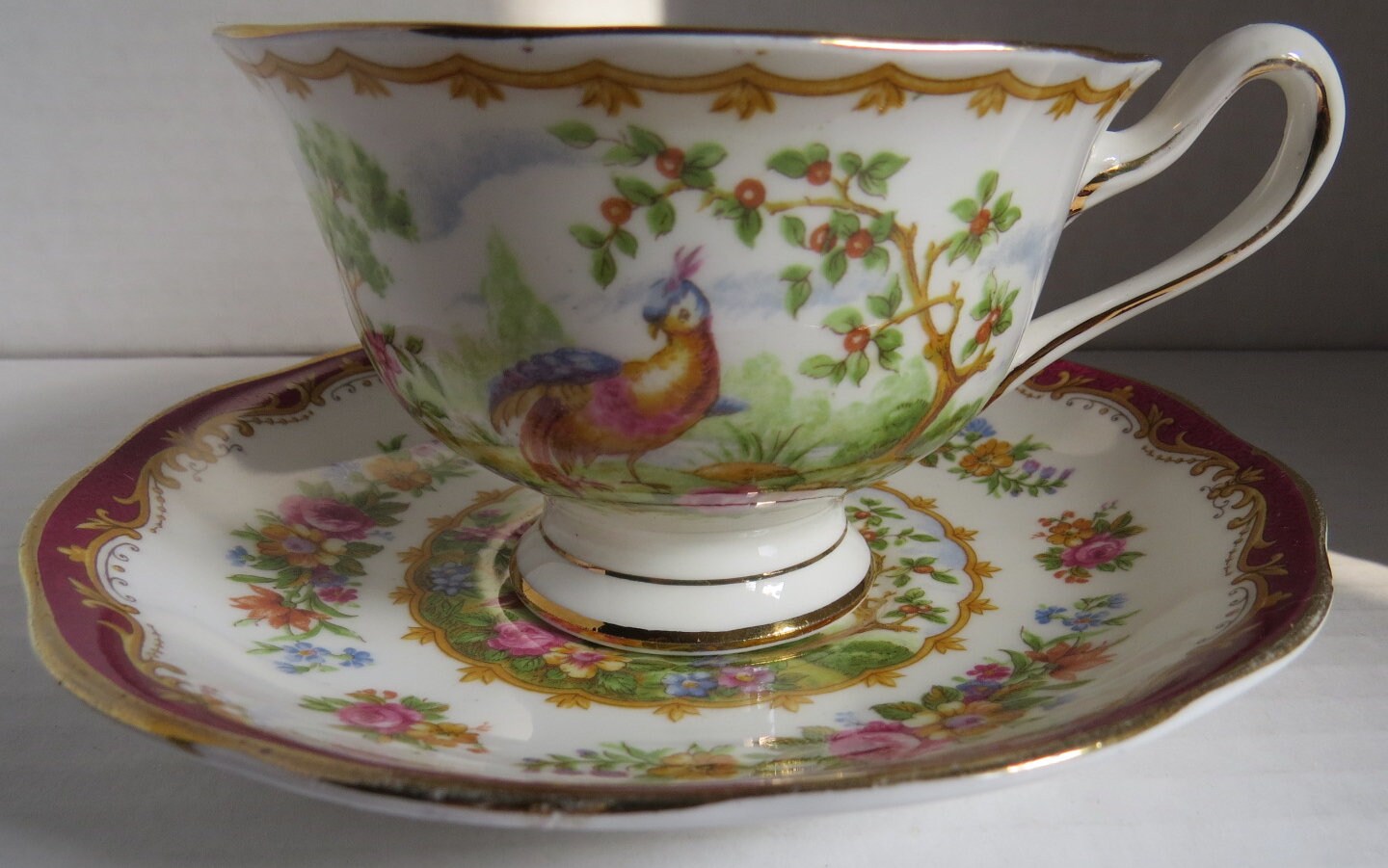 ROYAL ALBERT Ehelsea Bird カップ＆ソーサ1脚