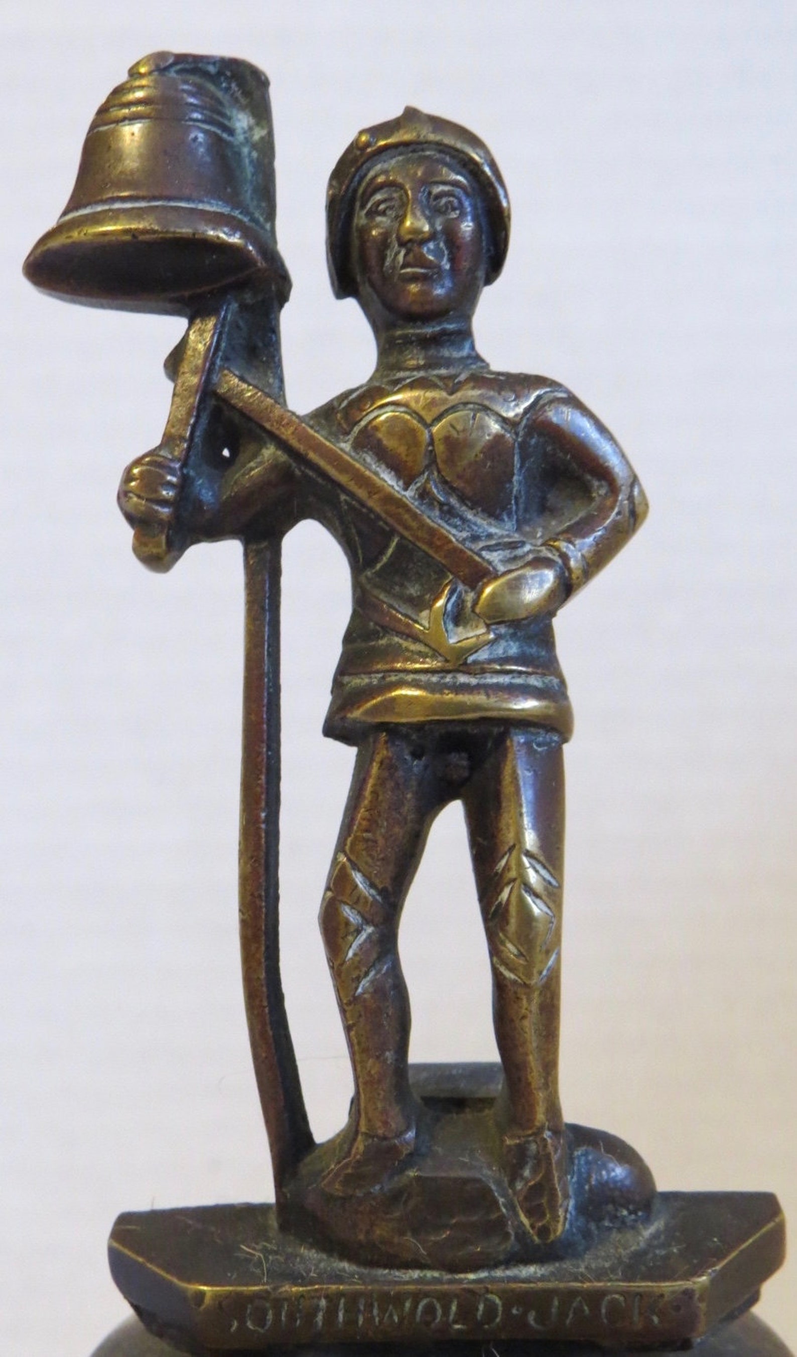 Rare Find Antique Bronze/brass Southwold Jack Hand Bell Rep Etsy UK