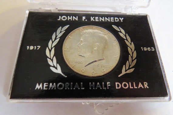 Memorial Half Dollar Liberty 1964 John F Kennedy 1917 - 1963