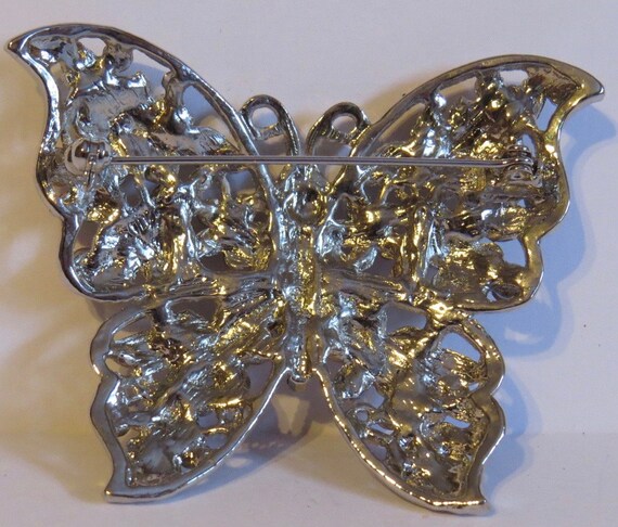 Exquisite huge dramatic multi coloured stones emb… - image 3