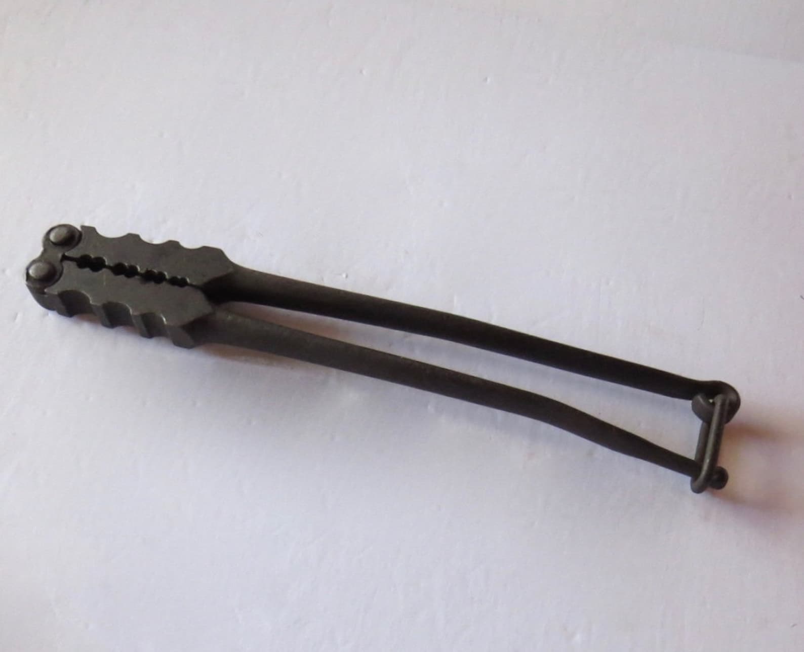 Vintage Lineman Iron Wire Splicing Crimper Tool From Old Etsy