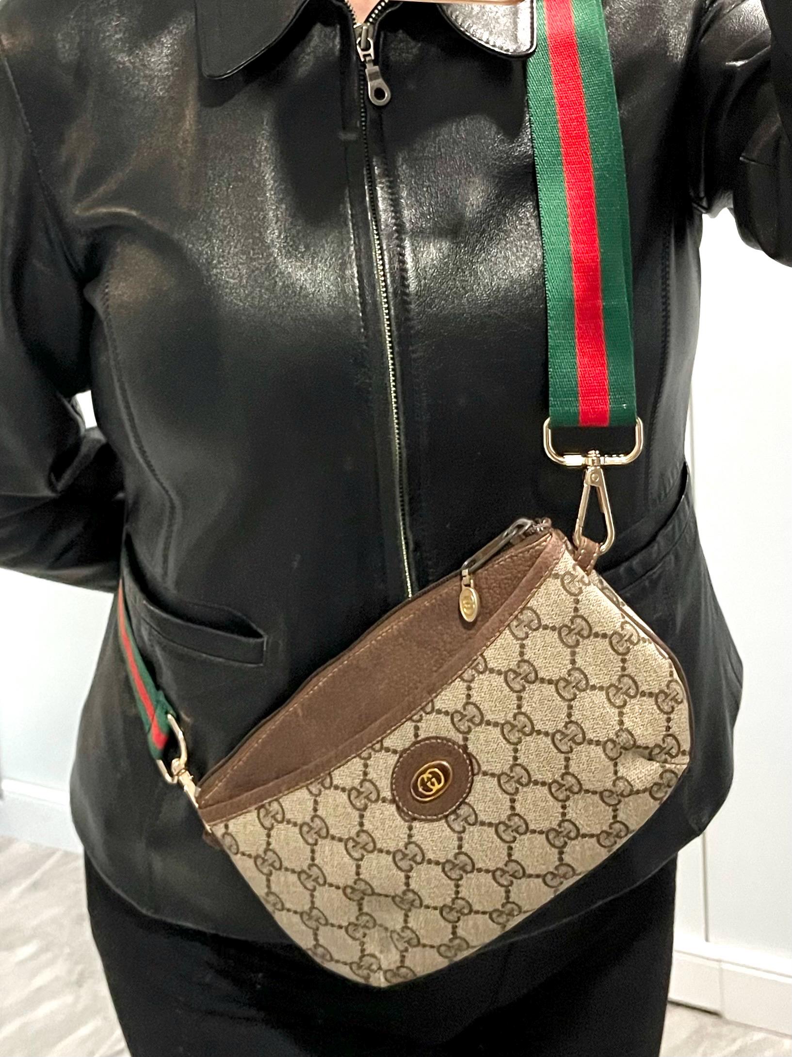 Vintage Red Green Gucci Purse - Etsy