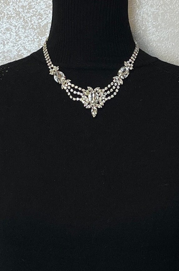 Vintage Rhinestones necklace.