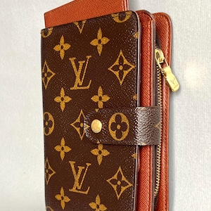 Vintage Louis Vuitton Monogram Wallet: Zip Around Organizer, Made