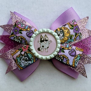 Muffin Bluey Disney Hair Bow