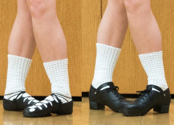 Poodle Socks, White, Irish Dance Socks,irish Dance, Feis Buddies