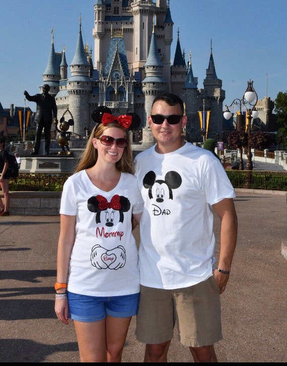 disney family shirts iron on