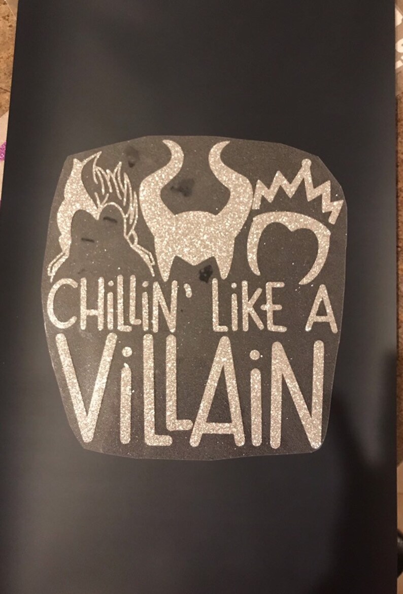 Disney Villain Iron on Transfer for Shirts Disney Iron on Etsy