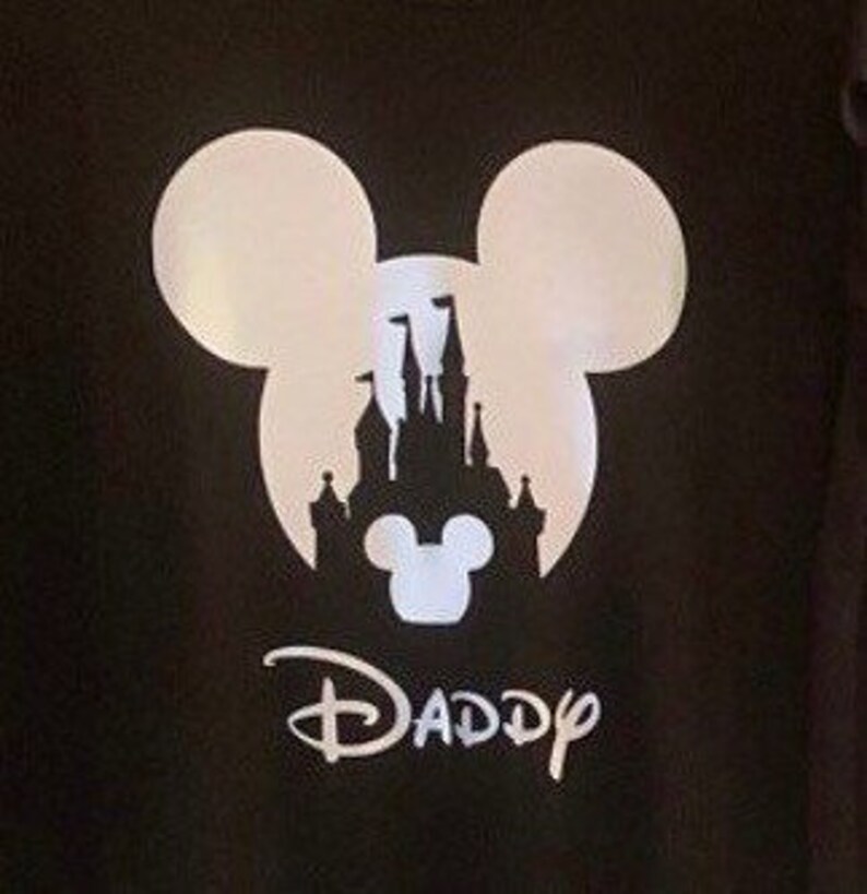 Disney Heat Transfer Vinyl for Shirts Disney Matching Family Etsy