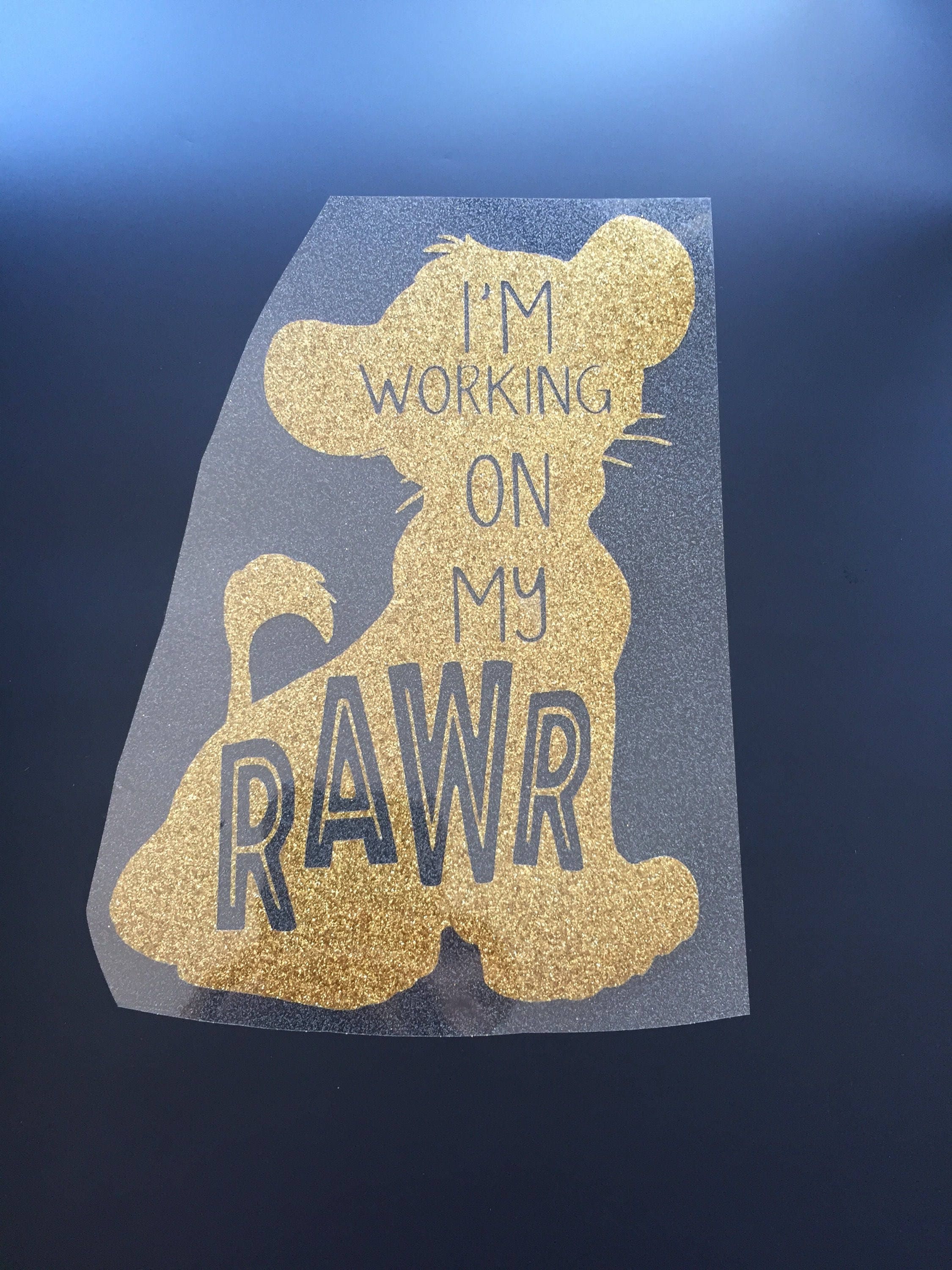 Disney Iron on Vinyl Iron on Decals Disney Decals for Etsy