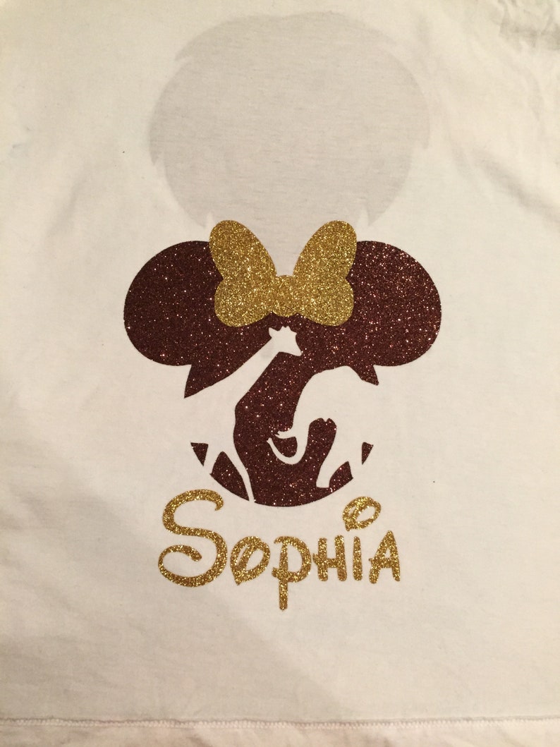 Disney Family Shirts Disney Iron on Vinyl Iron on Decals - Etsy